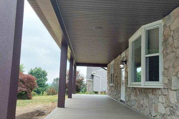 residential porch renovation